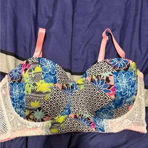 Vibrant Floral Women's Bra